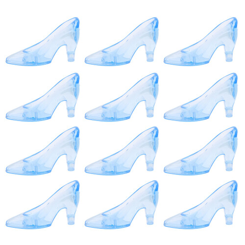 12 Teile Transparente Mini Schuhe Dekorative Desktop Zubehör