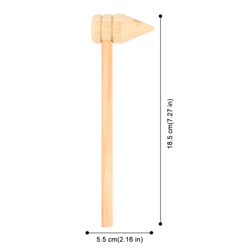 10Stk Spitze Hämmer Mini Holzhammer Spielzeughammer 2