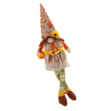 3Stk Erntedankfest Gnome Figur Rudolph Thanksgiving