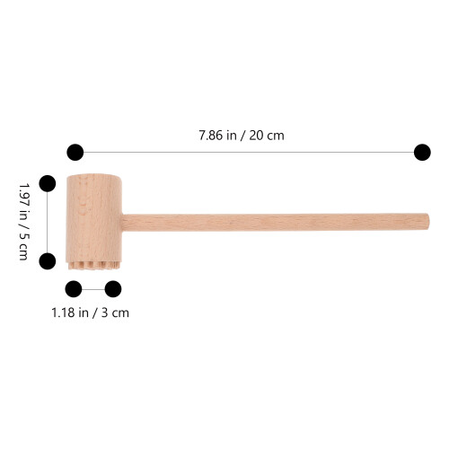 4Pcs Mini De Madera Para Bloques De Construcción 1