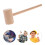 4Pcs Mini De Madera Para Bloques De Construcción 10