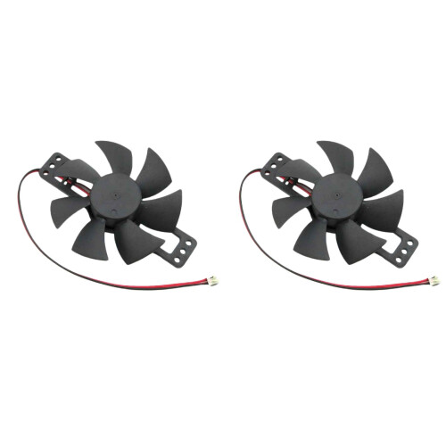 2 Pièces Mini Ventilateur DIY 18 V Remplacement 7 Jouet 1