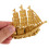 Metalen Bootmodel Desktop Decoratie Simulatie Speelgoedboot 3