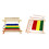 2 Sets Kinder Webegarnitur Handgemachter DIY Webstuhl Spielzeug 4