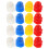 80 Unidades Mini Sombreros De Construcción Plástico 6