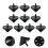 10 Unidades Set De Trucos De Accesorios 3