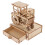 1 Set Holzmodellbausatz 3D Puzzle Diy Musikdose 8