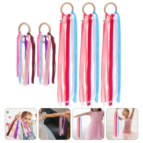 5Stk Regenbogenfarbene Handband Kite Mit Schellen Für Babys 1