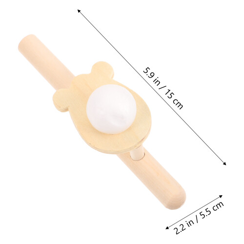 5 Piezas Bolas Flotantes Madera Soplables Para Niños 2
