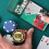 Botón De Repuesto Redondo De Metal Para De Poker 5