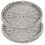 2Stk Mini Gewebtes Tablett Brot Korb Kleine Hausaccessoires 11