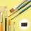 Paintbrush Organizer Holder 30 Pockets Roll Up Canvas Pouch 6