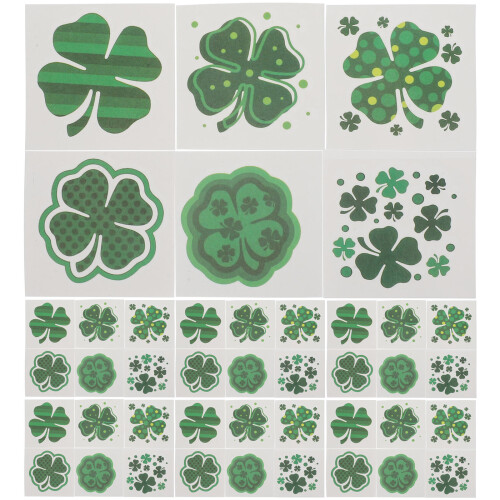 144 Pièces Sticker Corporel Saint-Patrick 2