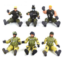 6 Pièces Jouets Forces Spéciales Réalistes Jeu Parent-Enfant