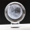 Boule 3D En Verre Transparent De Gravée Pour Décor Intérieur 3