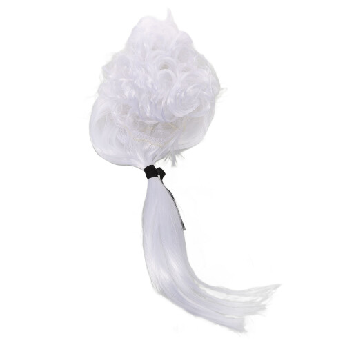 Cosplay Peluca Reutilizable Juez Corte Abogado Caballero
