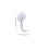 Cosplay Peluca Reutilizable Juez Corte Abogado Caballero 2