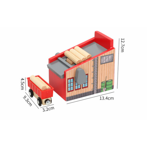 De Tren De Madera Bloques Educativos Para Niños 1