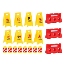1 Lot De Panneaux De Routière Éducatif Pour Enfants