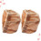2 Pièces 1/4 Perruque Mini Décoration Jouet Fille 5