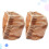2 Pièces 1/4 Perruque Mini Décoration Jouet Fille 3