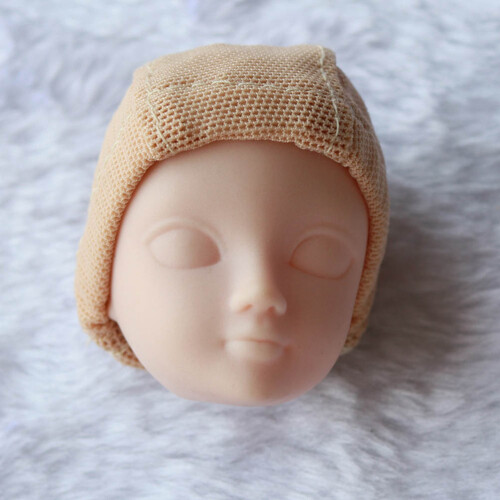2 Pièces 1/4 Perruque Mini Décoration Jouet Fille 1