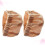 2 Pièces 1/4 Perruque Mini Décoration Jouet Fille 10