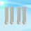 2 paires -mollet double aiguille respirantes 10