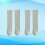 2 paires -mollet double aiguille respirantes 4