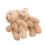 2 Pièces Mini Peluches Ours Réalistes Pour Maison De 1