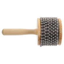 Handheld Wooden Cabasa Portable Musical Instrument Noise Maker