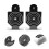 6 Pièces Silhouette Enfant Intérieur Extérieur 10
