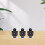 6 Pièces Silhouette Enfant Intérieur Extérieur 4