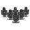 6 Pièces Silhouette Enfant Intérieur Extérieur 11