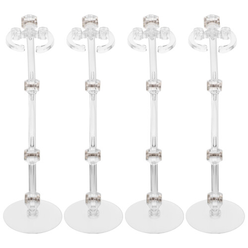 12 Pièces Support Pour Figurine D'action, Rangement Et Exposition 2