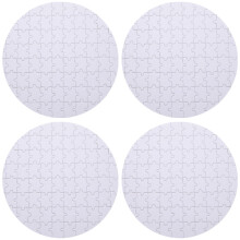 20 Pièces Puzzles De Thermique Blanches Pour Impression