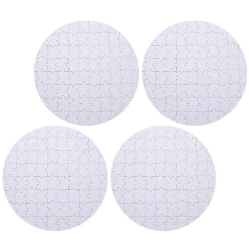 20 Pièces Puzzles De Thermique Blanches Pour Impression 1