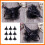 9Pcs Halloween Witch Hat Headbands With Lace And Sequins 11