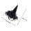 9Pcs Halloween Witch Hat Headbands With Lace And Sequins 2