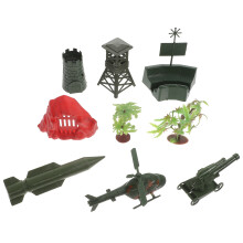 2 Ensembles De Jouets Militaires Accessoires Miniatures