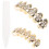 Ensemble Capsules Dents Accessoires Fête Hip Hop 6