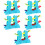 5Pièces Jouet Piste Course Enfant Plastique 7
