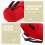 Soldier Backpack Toy For 12 Inch Action Figures Red 9