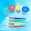 4Pcs Spill Proof Paint Cups And Assorted Brushes Set For Kids 6