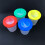4Pcs Spill Proof Paint Cups And Assorted Brushes Set For Kids 11
