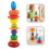 One Set Of Colorful Simulation Stone Building Blocks For Stacking 4