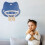 One Set Owl Pattern Basketball Shooting Frame Wall Hanging Backboard 6