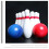 Set Of Pu Bowling Balls And Solid Bowling Pins Interactive Toy 11