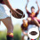1Pc Creative Inflatable Rugby Funny Toy 5