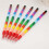 16 Pièces 12 Couleurs Crayons De Couleur En Blocs De Construction 9